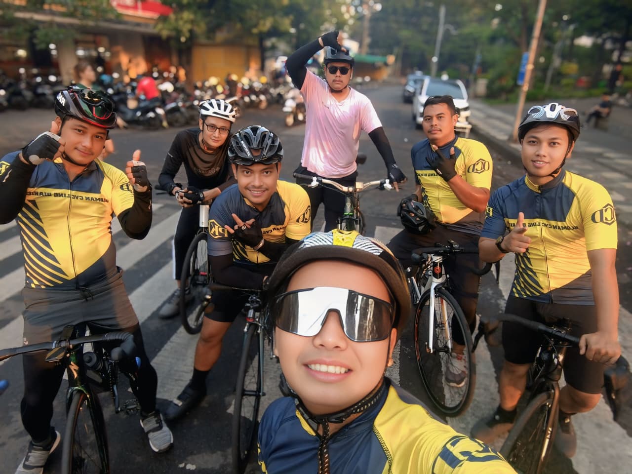 Kegiatan Komunitas Gowes OCD